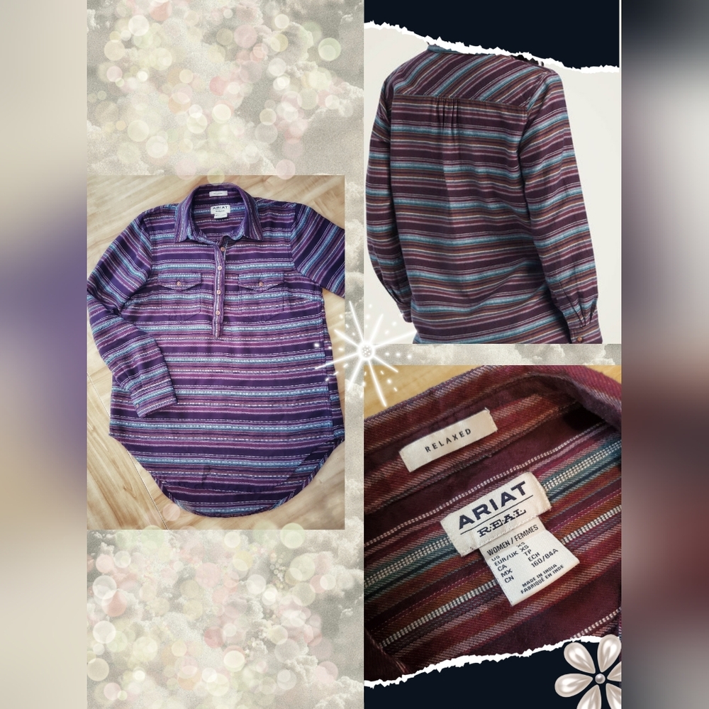 ARIAT REAL Billie Jean Popover Shirt